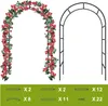 2er-Set Rosenbogen Rankhilfe Kletterhilfe 140 x 38 x 240 cm Produktbild-Vorschau 10