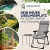 CASARIA® Gartenstühle 2er Set Klappbar 6-fach Verstellbar Produktbild-Vorschau 2
