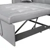 SONNI 140x94x78cm Divano letto matrimoniale grigio chiaro Anteprima dell’immagine prodotto 8