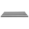 Coussin de banc étanche 100x40x5cm Blanc&Noir pour chaises Voir les images du produit 7