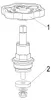 Schlösser Armaturen FETTKAMMER-OT, DURCHG./SCHRAEG. Produktbild-Vorschau 3