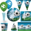 Fussball Fans Partyset zur Fußball Weltmeisterschaft Produktbild-Vorschau 1