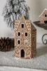 Clayre & Eef Portacandele Casa di pan di zenzero 7x7x17 cm Anteprima dell’immagine prodotto 5