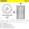 Kraftstofffilter RIDEX 9F0090 Dieselfilter für VW TIGUAN Produktbild-Vorschau 6