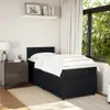vidaXL Boxspringbett mit Matratze Schwarz 90x190 cm Samt Produktbild-Vorschau 4