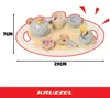 Servizio da tè per bambini grigio Kruzzel 26394 Anteprima dell’immagine prodotto 2