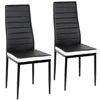2er Set Esszimmerstühle Küchenstuhl aus Kunstleder Produktbild-Vorschau 1