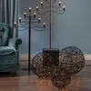 LED 3D Designkugel 'Trassel' - D: 50cm - 150 warmweiße LED - Indoor & Outdoor - schwarz Produktbild-Vorschau