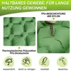 Camping Isomatte, Luftmatratze mit Fußpumpe & Kissen, Produktbild-Vorschau 6