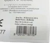 A close-up of a label with product information and a barcode. Voir les images du produit