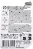 The back of a Gum Expanding Floss package showing product information, instructions, and recycling symbols. Produktbild-Vorschau