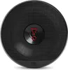 A close-up, front-facing view of a black, round JBL speaker. Anteprima dell’immagine prodotto