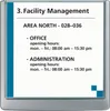 DURABLE Türschild CLICK SIGN 149x148,5 mm, 486237 graphit Produktbild-Vorschau 6