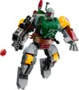 A LEGO Boba Fett mech figure is shown in a dynamic pose against a white background. Produktbild-Vorschau