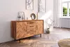 Kommode Seiba Kernbuche massiv 144x45x80 mit 4 Schubladen 2 Produktbild-Vorschau 3
