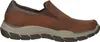 Skechers slip-on scarpe slip-on in pelle Anteprima dell’immagine prodotto 3