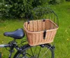 Hundefahrradkorb aus Weide für Gepäckträger mit Gitter Produktbild-Vorschau 2