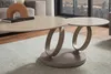 riess-ambiente Couchtisch DANCING RINGS natur travertin Produktbild-Vorschau 13