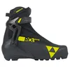 A single black and yellow cross-country ski boot is shown against a white background. Produktbild-Vorschau
