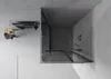Mexen Rio čtvercový sprchový kout 70 x 70 cm, Grafitově Náhled obrázku produktu 3