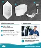Calmwaters® Sechseck Badewanne Komplettset 190x90 cm mit Produktbild-Vorschau 6