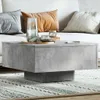 vidaXL Stolik kawowy betonowy szary 60x60x31,5 cm materiał Podgląd zdjęcia produktu 12