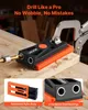VEVOR Pocket Hole Jig Kit Taschenloch-Vorrichtungssatz Produktbild-Vorschau 2