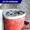 Runder Sicherheits-Wandaschenbecher mit Kippvorrichtung | 2 Produktbild-Vorschau 3