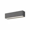 Lucande LED-Wandleuchte Lengo, 25cm anthrazit, up/down Produktbild-Vorschau 1
