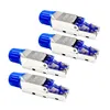 Four network connectors are arranged diagonally on a white background. Produktbild-Vorschau