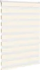 vidaXL Doppelrollo Marmorbeige 110x150cm Stoffbreite 105,9 Produktbild-Vorschau 2