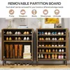 Armoire à chaussures,  meuble à chaussures à 5 niveaux avec Voir les images du produit 4