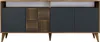 Skye Decor, Milan - Ořech, antracit, skříně do obývacího Náhled obrázku produktu 5