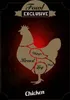 vianmo Holzschild 40x30 cm Fleisch Fowl exklusive chicken Produktbild-Vorschau 1