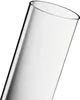 A close-up of a clear glass cylinder, angled diagonally against a white background. Anteprima dell’immagine prodotto
