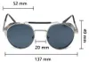 Steampunk-Sonnenbrille für Damen und Herren, seitlicher Produktbild-Vorschau 8
