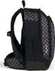 Side view of a black and gray checkered backpack. Anteprima dell’immagine prodotto