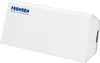 A white rectangular product with blue text on its upper left corner, shown at an angle on a white background. Produktbild-Vorschau
