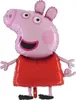 Balon Foliowy - Świnka Peppa 36 cm Grabo na patyk Podgląd zdjęcia produktu 1