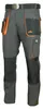 Arbeitshose mit Kniepolstertaschen grau/orange 48 Produktbild-Vorschau 2