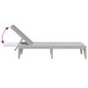vidaXL Leżak szary 186x60x29 cm PP Podgląd zdjęcia produktu 7