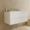 LOMAZOO MARENZA 100 cm, biały połysk, biała umywalka Podgląd zdjęcia produktu 7