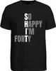40 Geburtstag Geschenk So Happy I'm Forty lustig 40er Produktbild-Vorschau 2