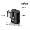Braun IDCollection KF 1500, Espresso kávovar, Mletá káva, Náhled obrázku produktu 16