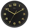 Technoline Funkwanduhr Gold/Schwarz 30cm Ø Kunststoff Produktbild-Vorschau 1