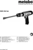 Set di martelli scalpellatori pneumatici Metabo DMH 290 Anteprima dell’immagine prodotto 2