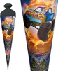 ROTH Schultüte groß Monstertruck Fire 70 cm rund Produktbild-Vorschau 5