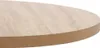 vidaXL Bistro stůl světle hnědý 80 cm MDF Náhled obrázku produktu 3