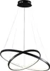 Lampa wisząca LED LEA czarno-biała 35W Neutralna biel Podgląd zdjęcia produktu 2