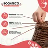 BOGATECO proutěný koš na vánoční stromek o průměru 70 cm | Náhled obrázku produktu 6